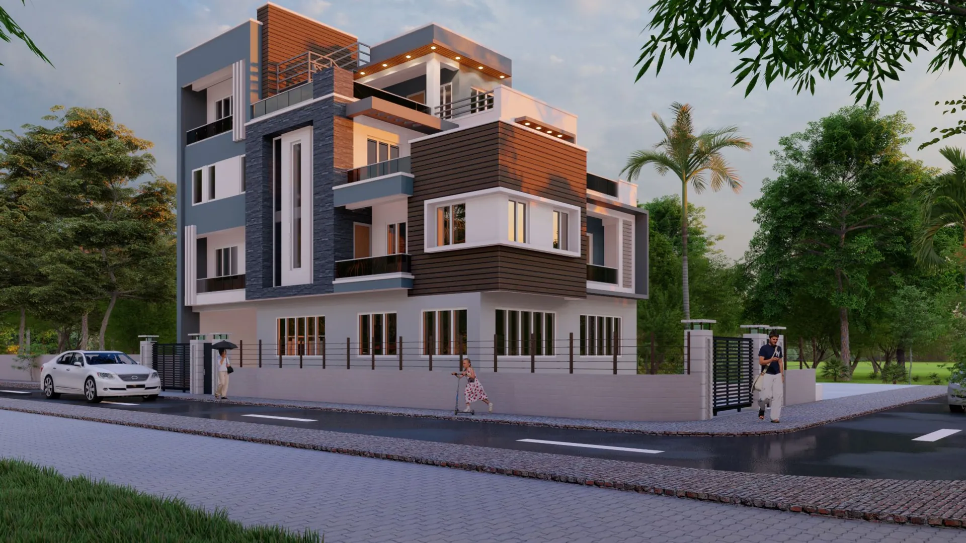 Private Residence, 3D visualisation